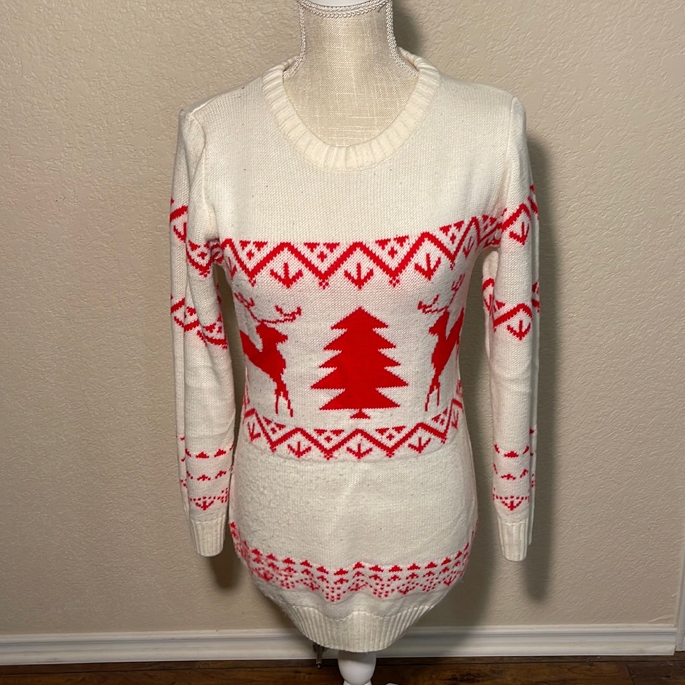 Christmas sweater dress
